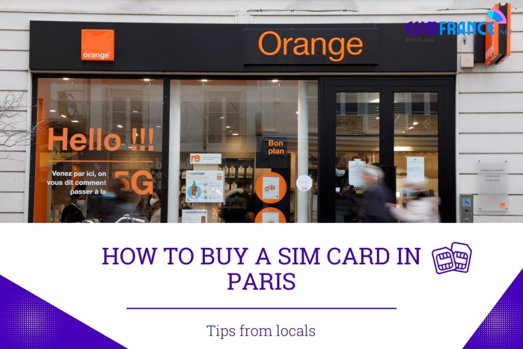 How to Buy A SIM Card Paris